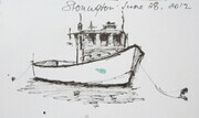 Maine Lobster Boat Sketches 3